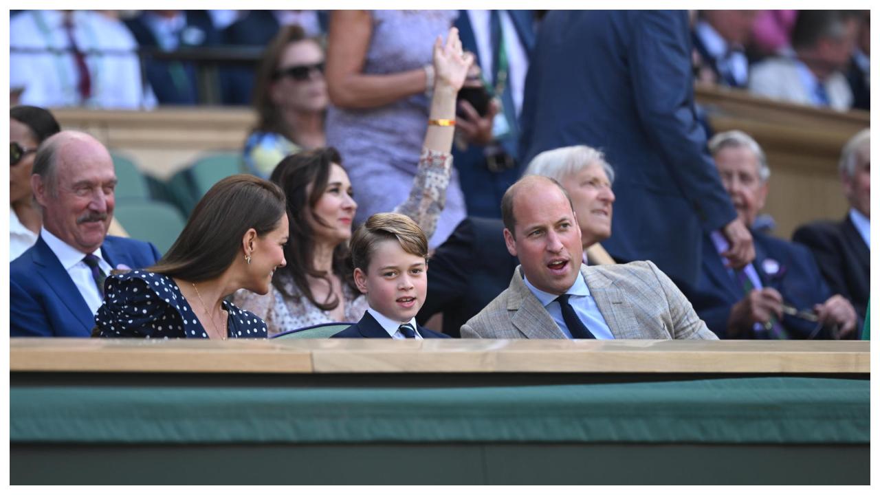 The Duke and Duchess of Cambridge made their presence felt at the Wimbledon 2022 Men's singles final alongside Prince George